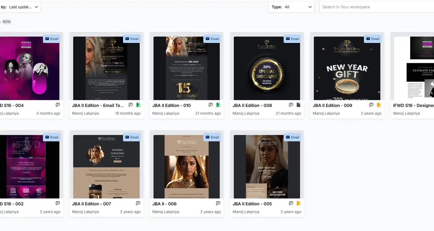 Custom Responsive Email Campaign Design - Template 2